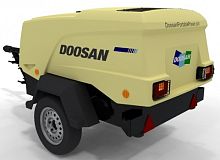 Передвижной компрессор Doosan 7/31E